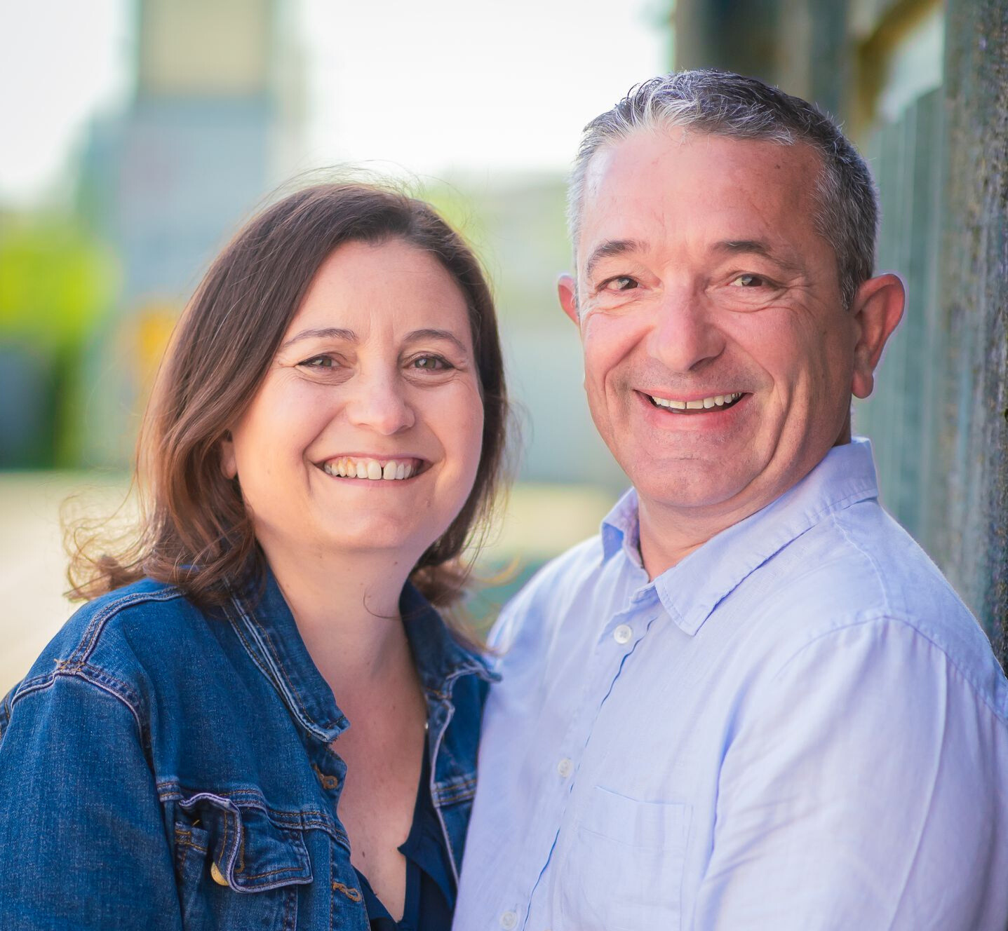 Christine et Sebastien, gérants des logements airbnb à Rochefort
